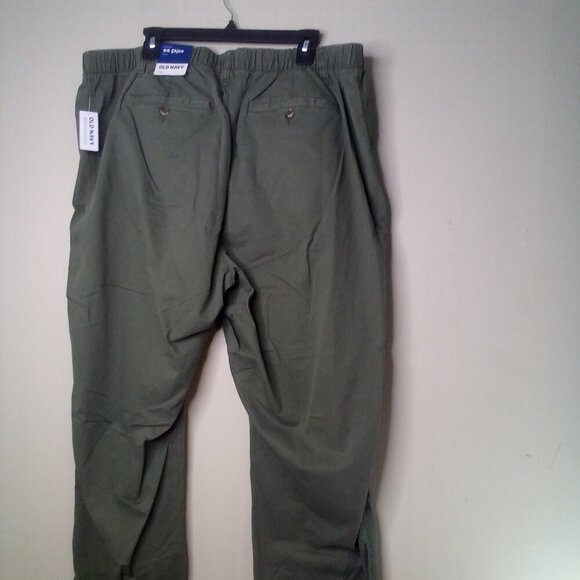 Old Navy OG Chino Pants Women XXL High Rise Ankle Elastic Back Green - Picture 10 of 15